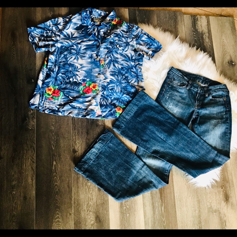 Citizen Humanity Ladies Outfit & Hawaiian Shirt